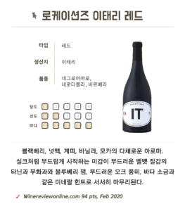 로케이션즈 이태리 레드